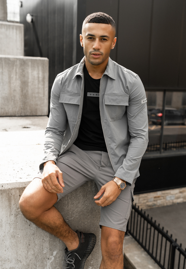 CAPO Utility Cargo Steel Grey Shorts